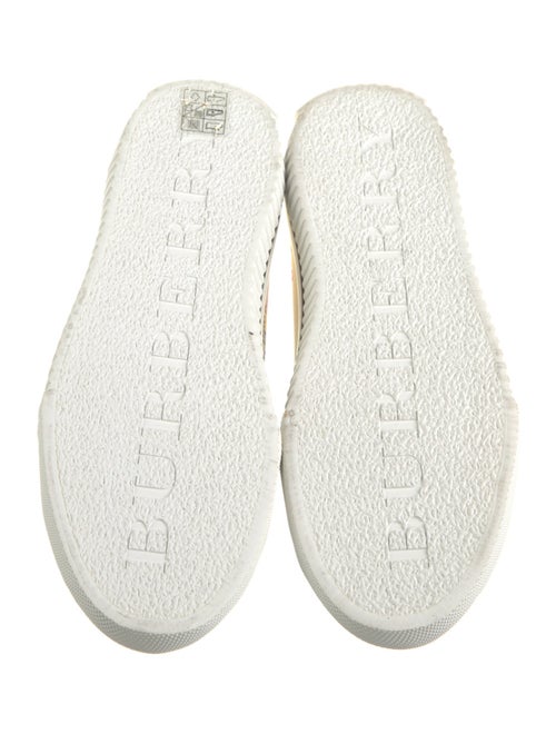 Burberry Canvas Printed Sneakers