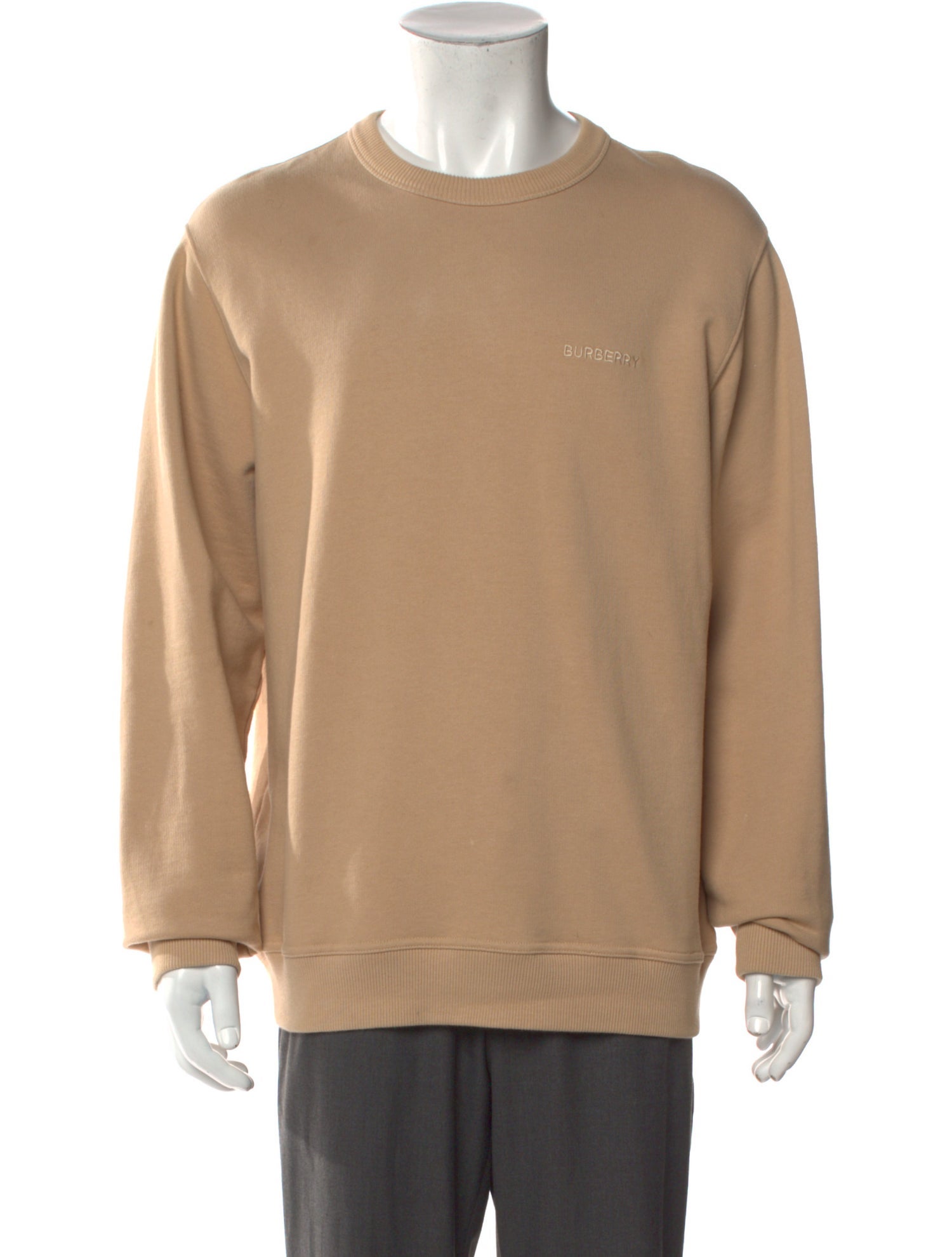 Burberry Crew Neck Long Sleeve Pullover
