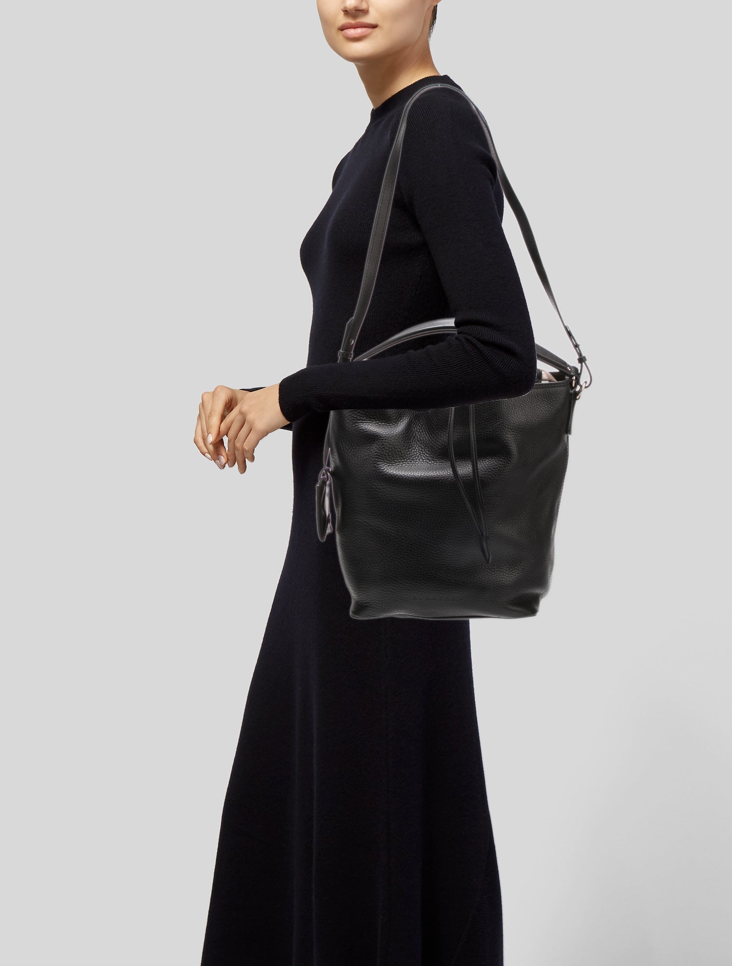 Burberry Leather Shoulder Bag