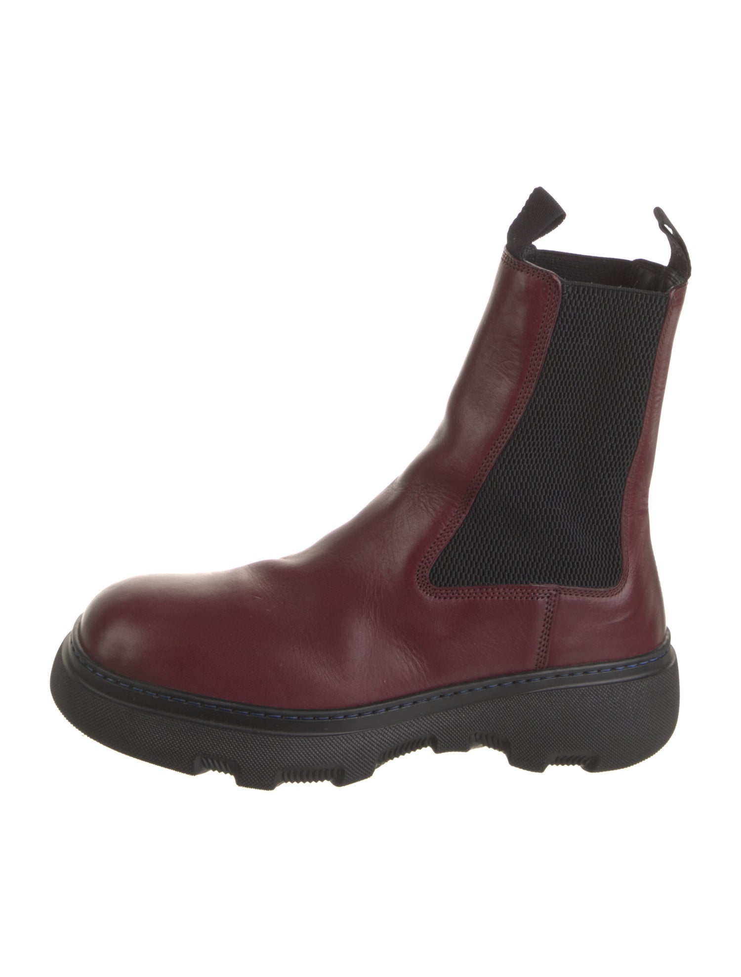 Burberry Leather Chelsea Boots