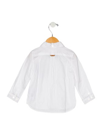 Burberry Infant Boys' Long Sleeve Button Up Shirt