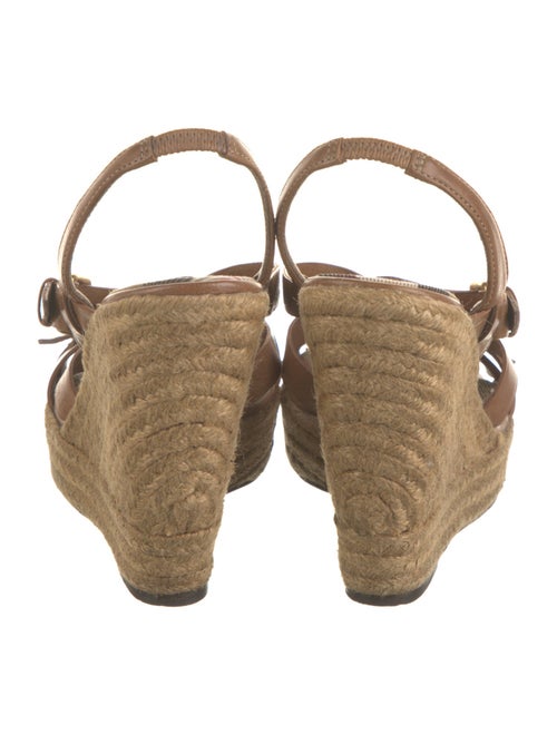 Burberry Leather Espadrilles