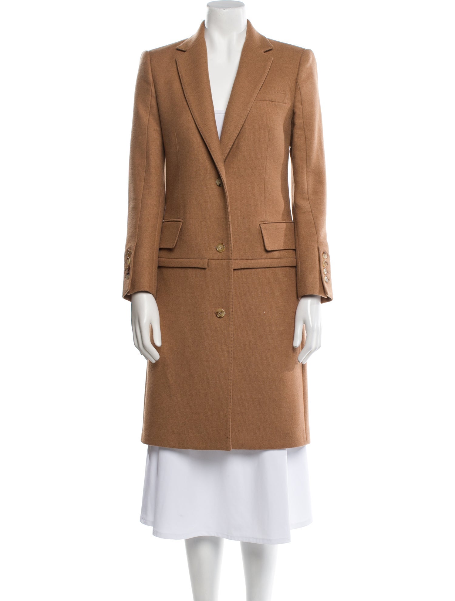 Burberry Camel Hair Peacoat