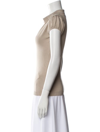 Burberry Silk V-Neck Sweater