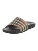 Burberry Rubber Printed Slides