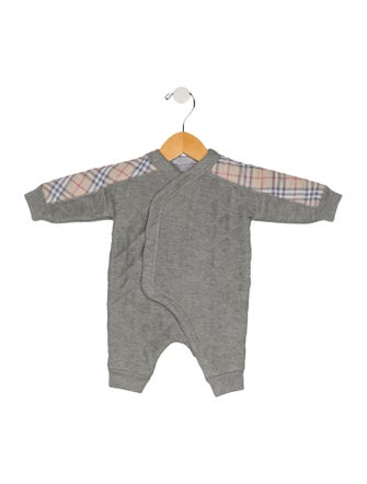 Burberry Infant Boys' Quilted Onesie