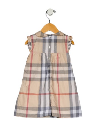 Burberry Infant Girls' Patterned Sleeveless Dress