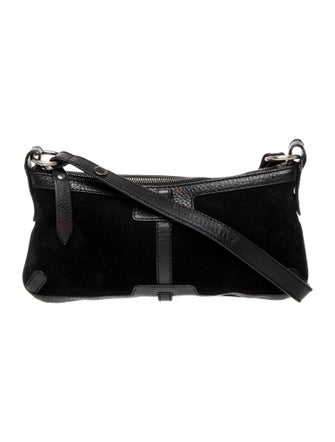 Burberry Suede Shoulder Bag