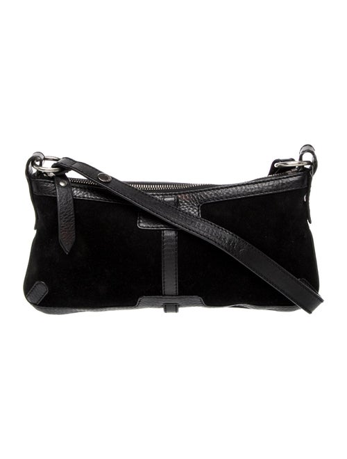 Burberry Suede Shoulder Bag