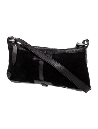 Burberry Suede Shoulder Bag