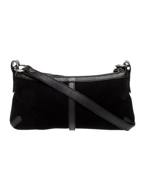 Burberry Suede Shoulder Bag