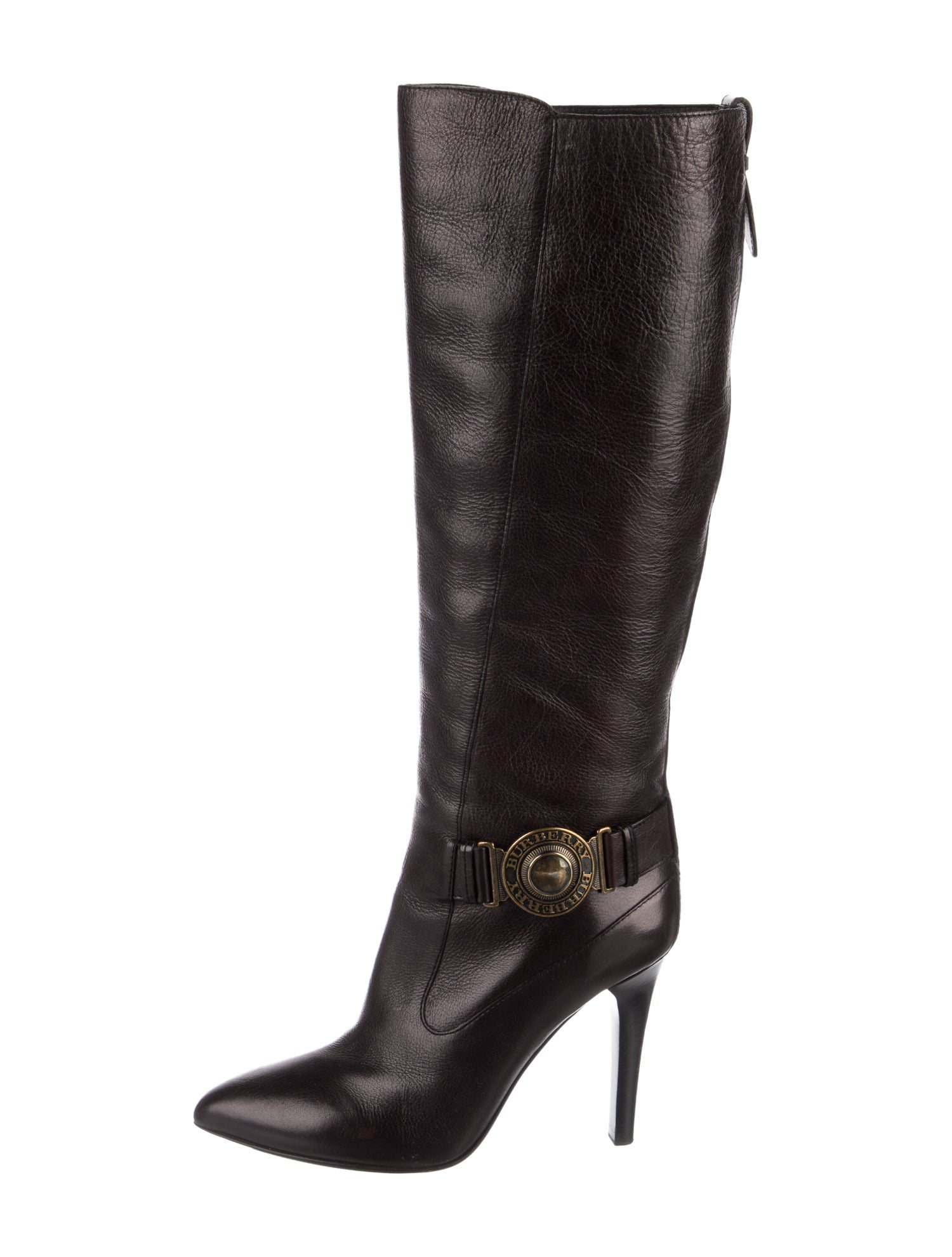 Burberry Leather Boots