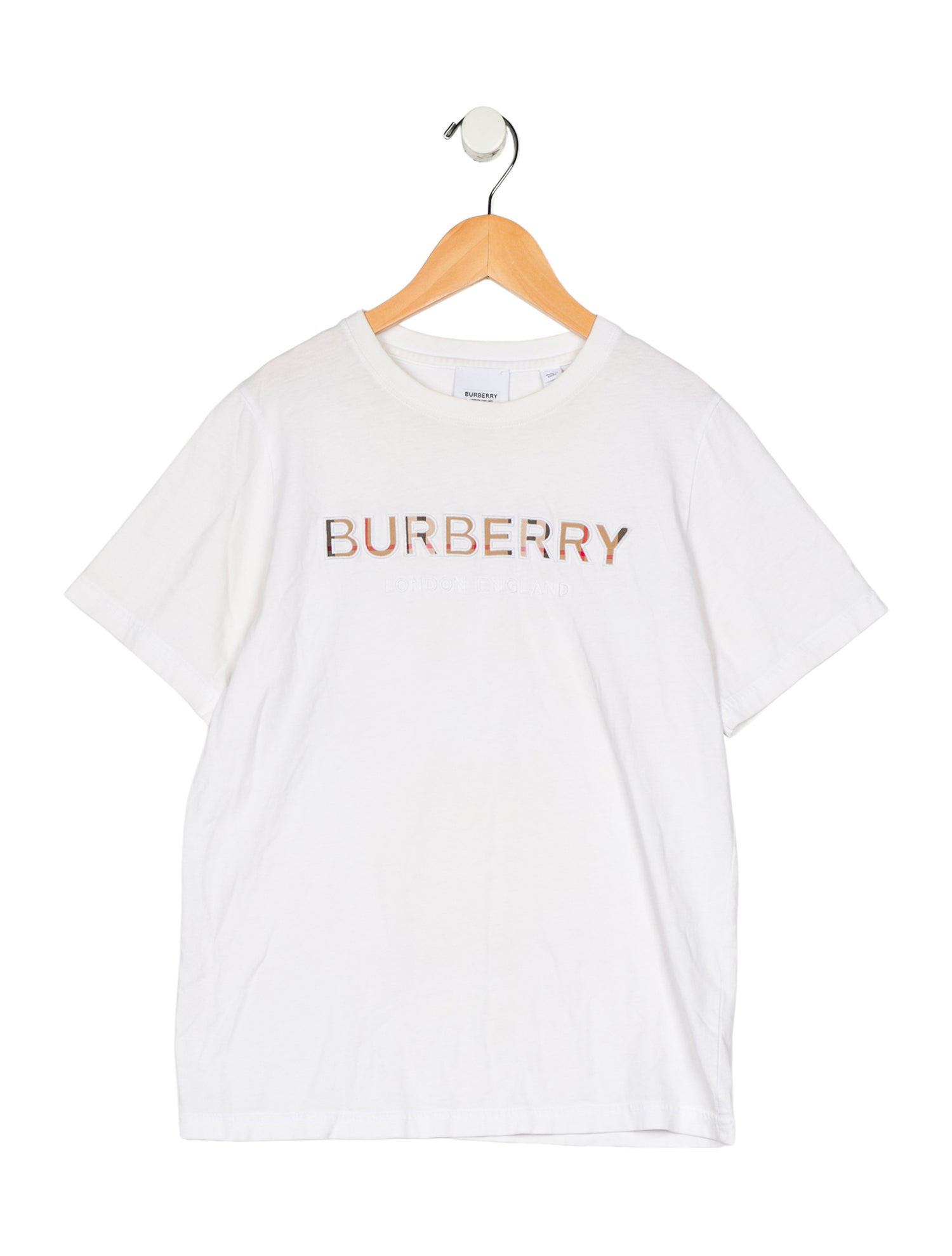 Burberry Boys' Embroidered Short Sleeve T-Shirt