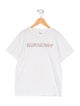 Burberry Boys' Embroidered Short Sleeve T-Shirt
