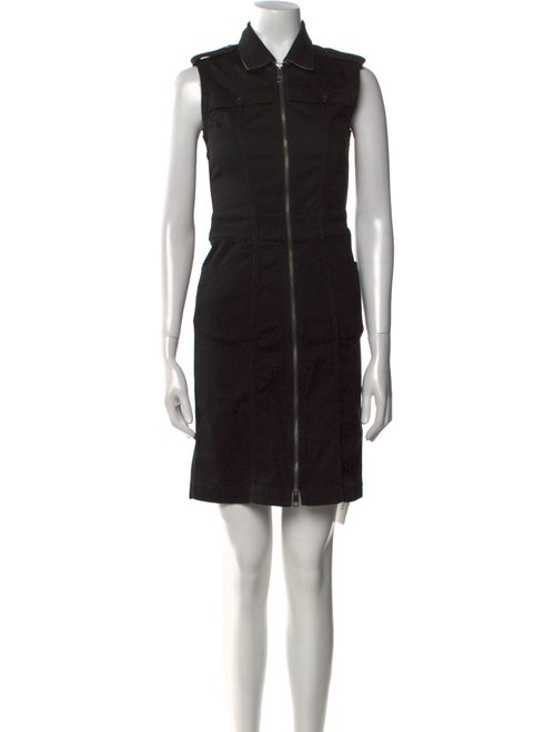 Burberry Brit Mock Neck Mini Dress