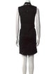 Burberry Brit Mock Neck Mini Dress