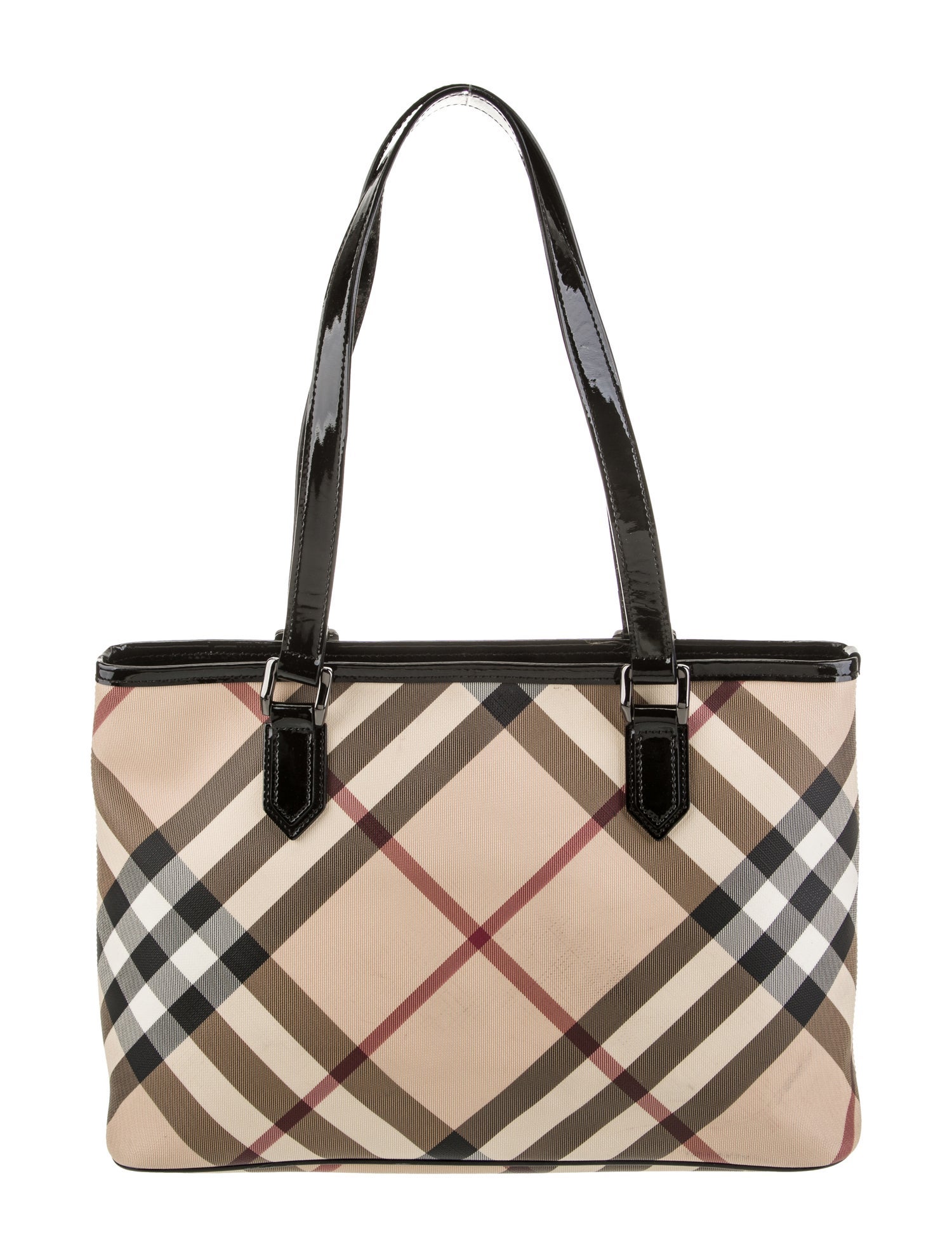 Burberry Super Nova Check Shoulder Bag