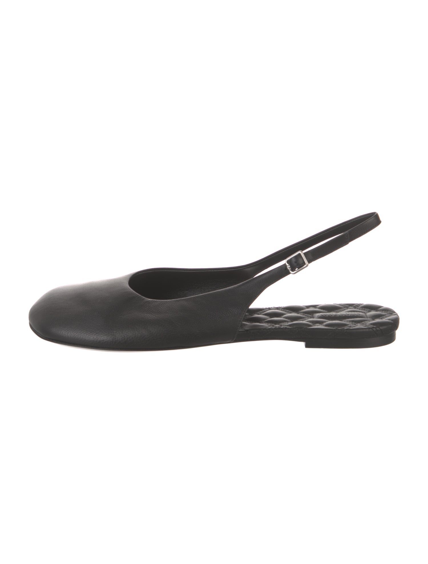 Burberry Leather Slingback Flats