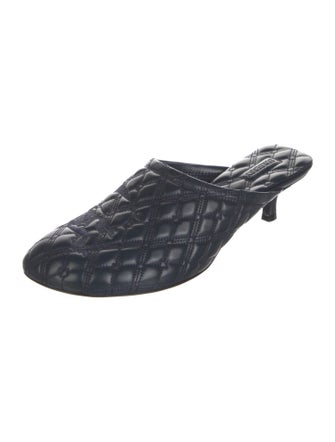 Burberry Leather Mules