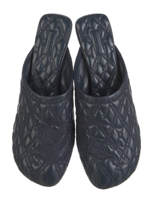 Burberry Leather Mules