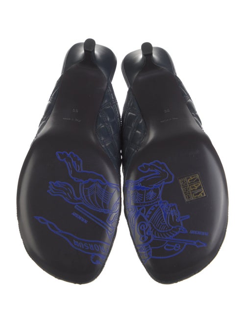 Burberry Leather Mules