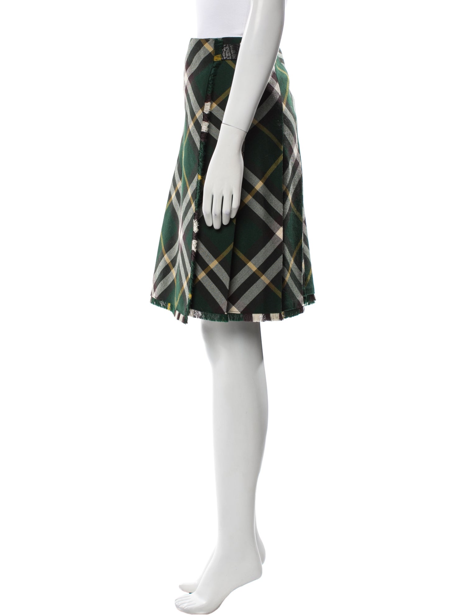 Burberry Wool Knee-Length Skirt