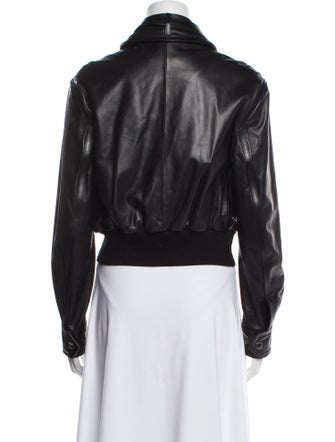 Burberry Leather Biker Jacket