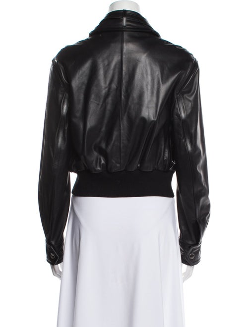 Burberry Leather Biker Jacket