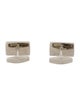 Burberry Enamel Logo Cufflinks