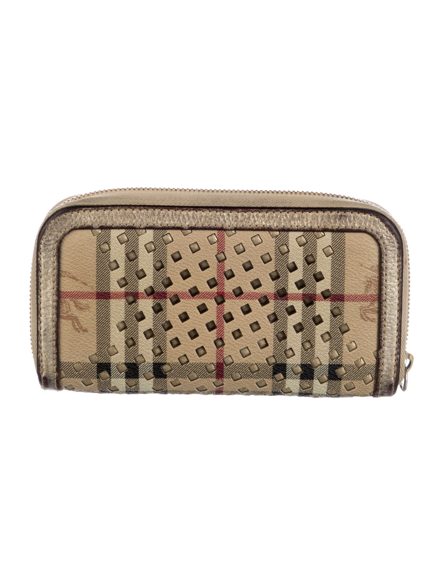 Burberry Horseferry Check Pattern Printed Wallet