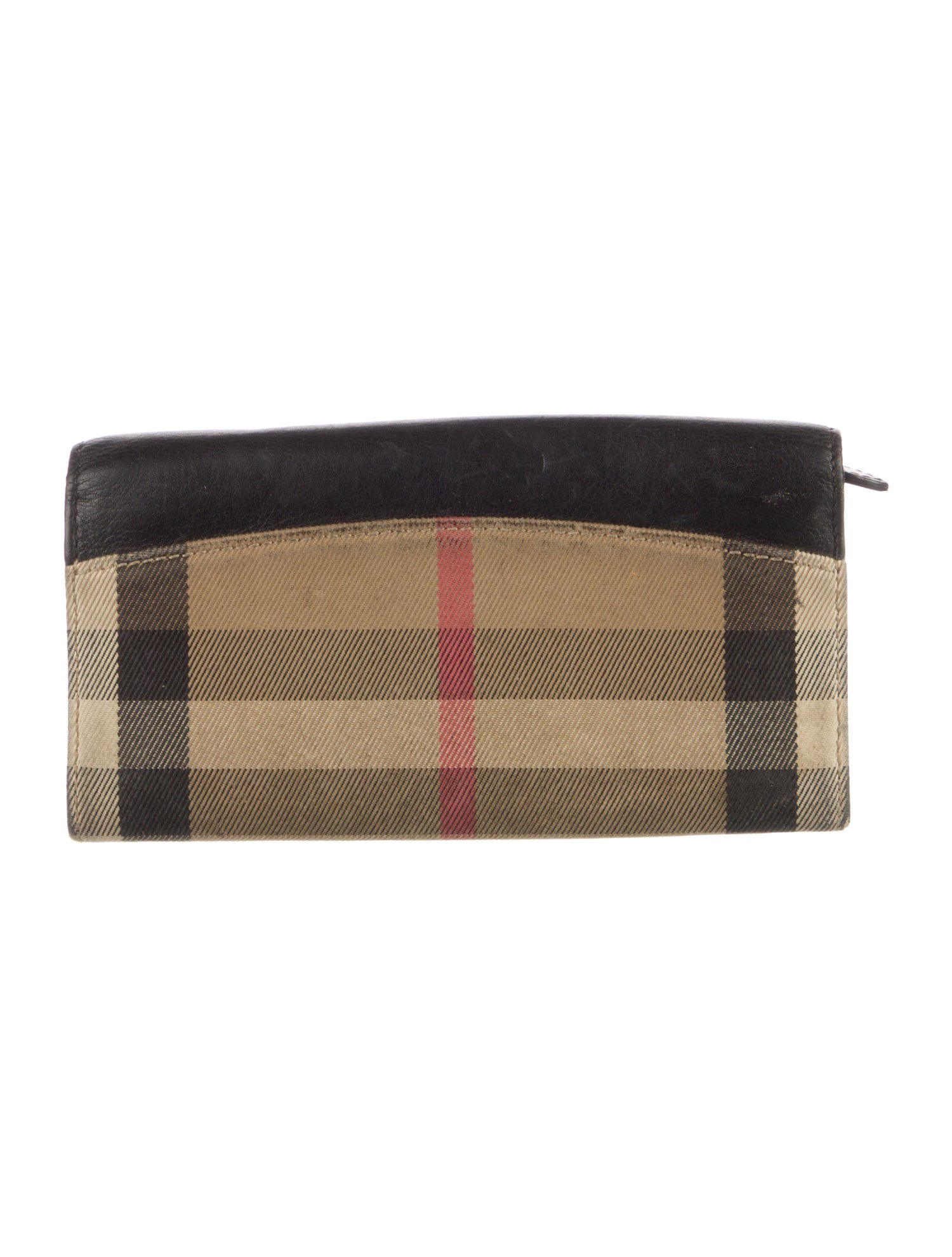 Burberry Canvas Printed Continental Wallet