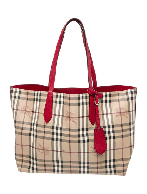 Burberry Haymarket Check Tote