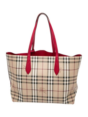 Burberry Haymarket Check Tote