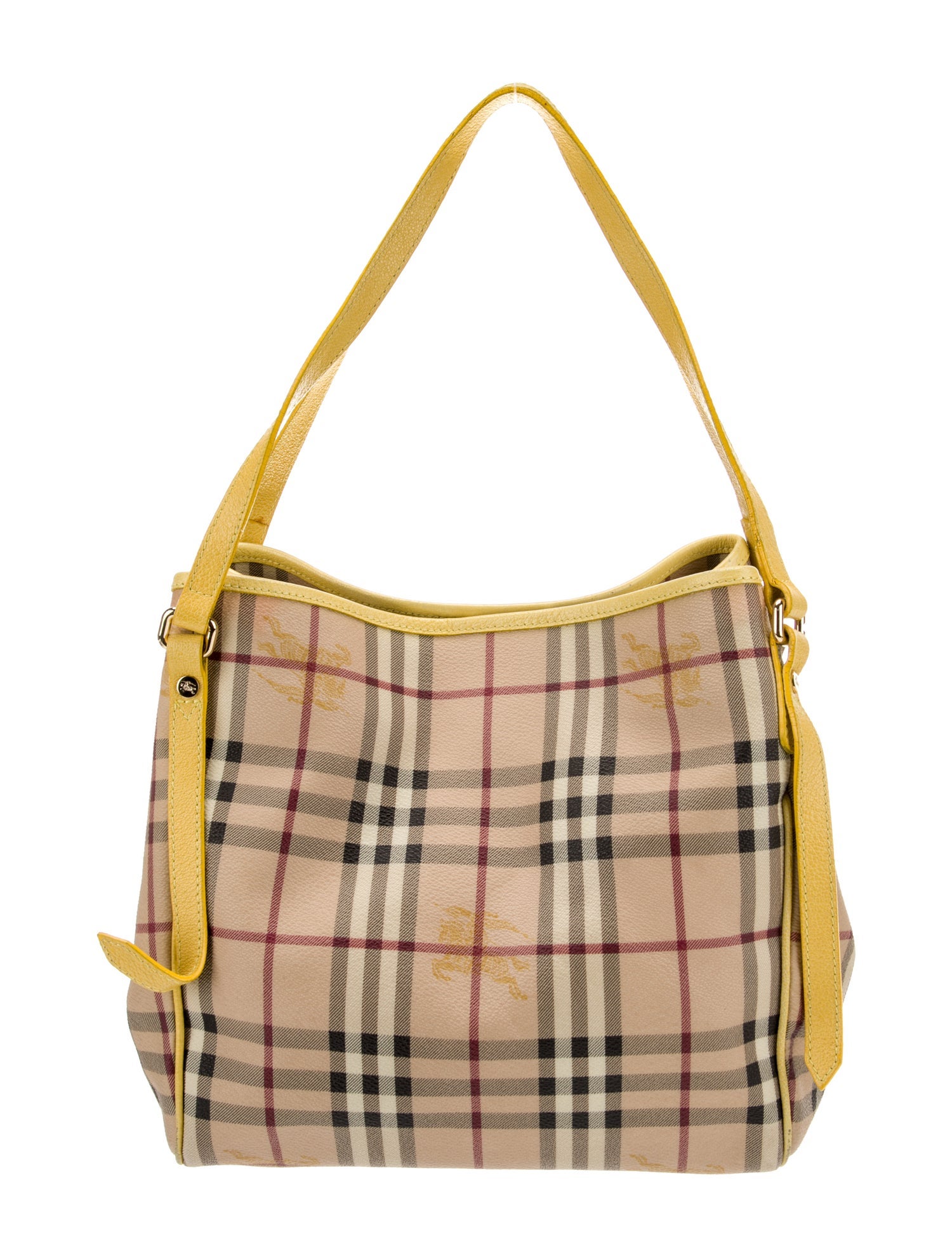 Burberry Haymarket Check Shoulder Bag