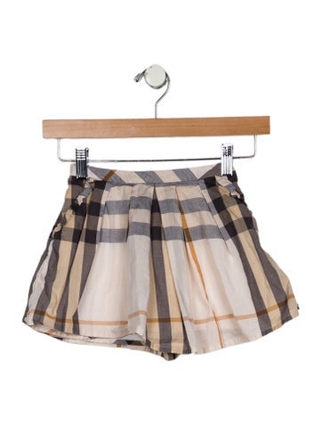 Burberry Sizes 2-6 toddler girls; neutral multicolored skirt 6