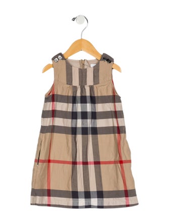 Burberry Toddler Girls' Patterned Sleeveless Dress