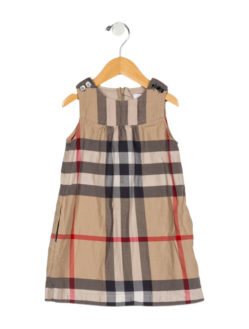 Burberry Toddler Girls' Patterned Sleeveless Dress
