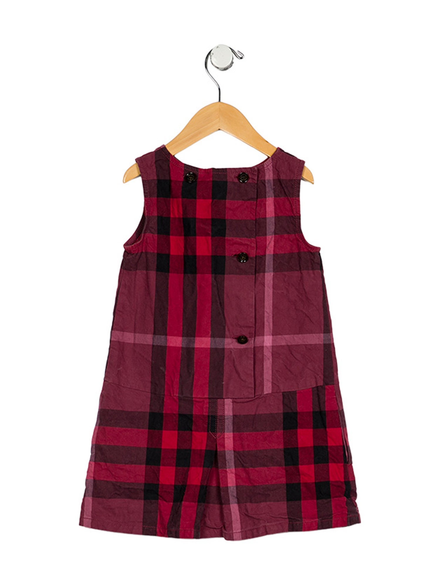 Burberry Girls' Patterned Sleeveless Dress
