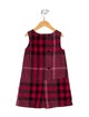 Burberry Girls' Patterned Sleeveless Dress
