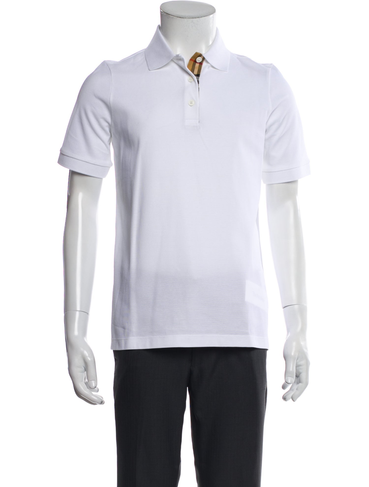 Burberry Collar Short Sleeve Polo Shirt w/ Tags