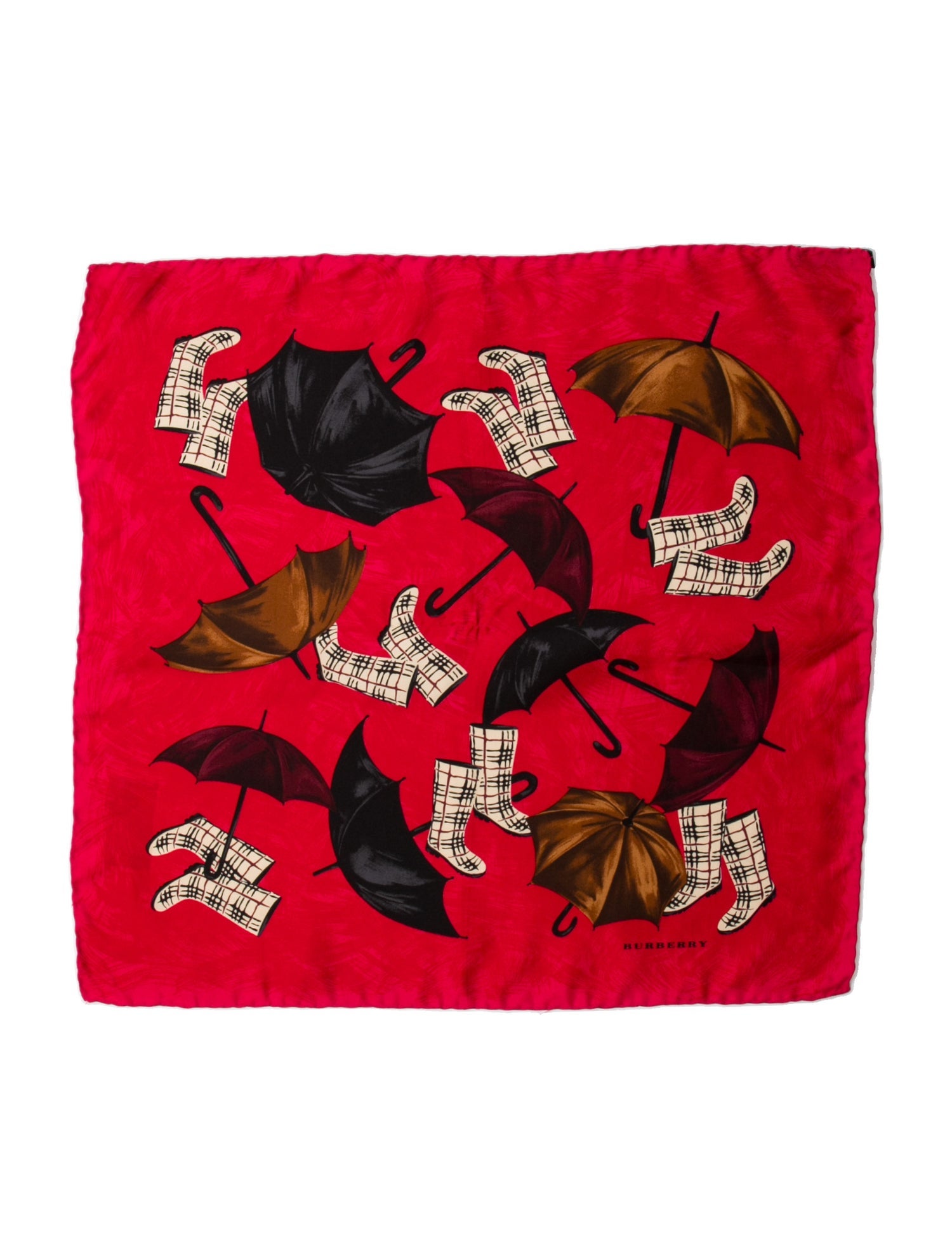Burberry Silk Printed Scarf