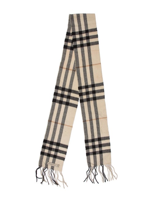 Burberry Cashmere Striped Scarf