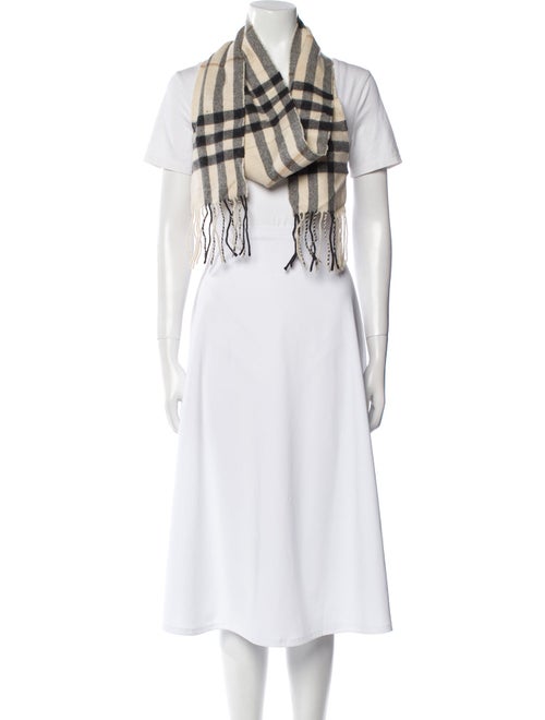 Burberry Cashmere Striped Scarf