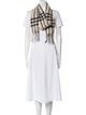 Burberry Cashmere Striped Scarf
