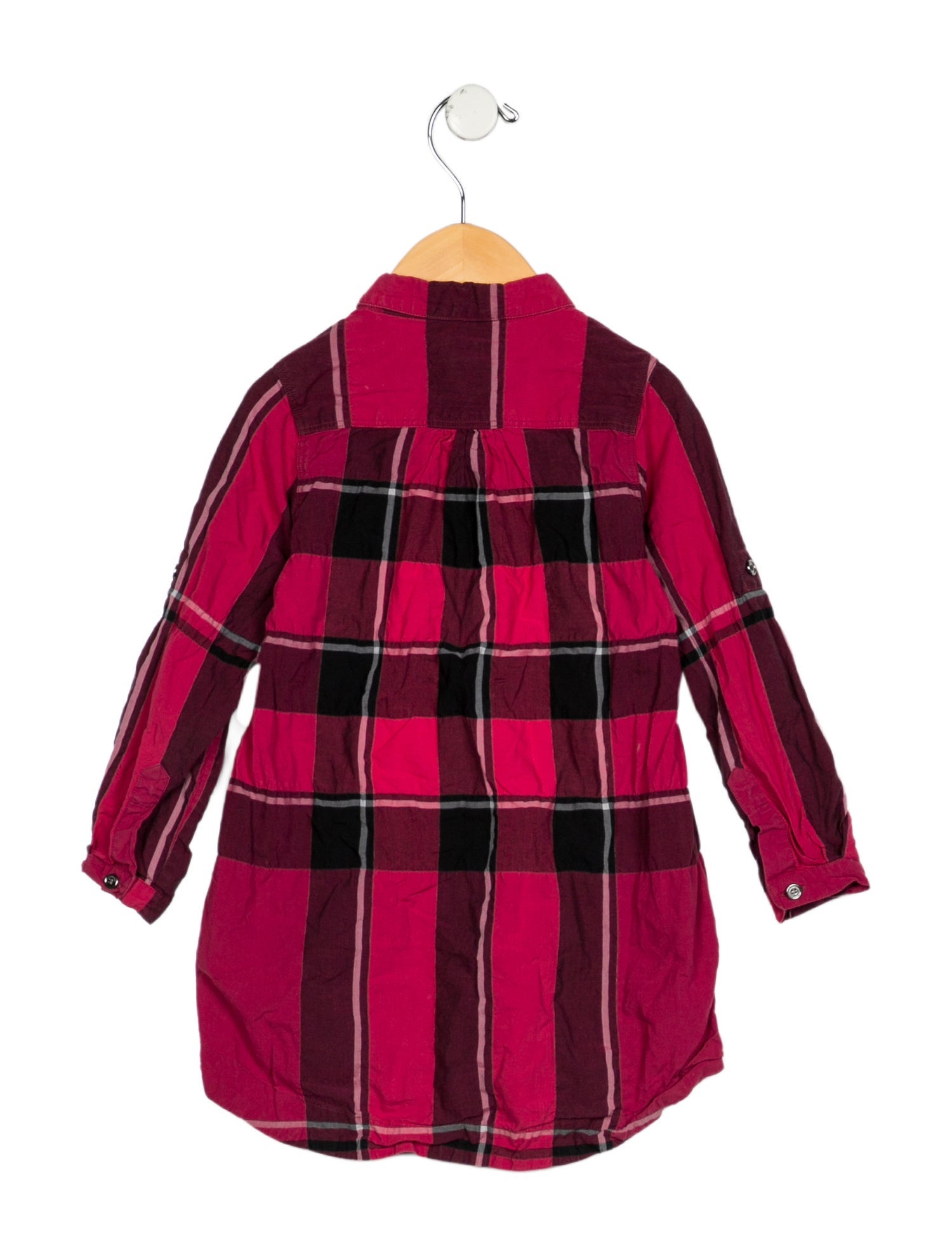 Burberry Toddler Girls' Patterned Long Sleeve Dress