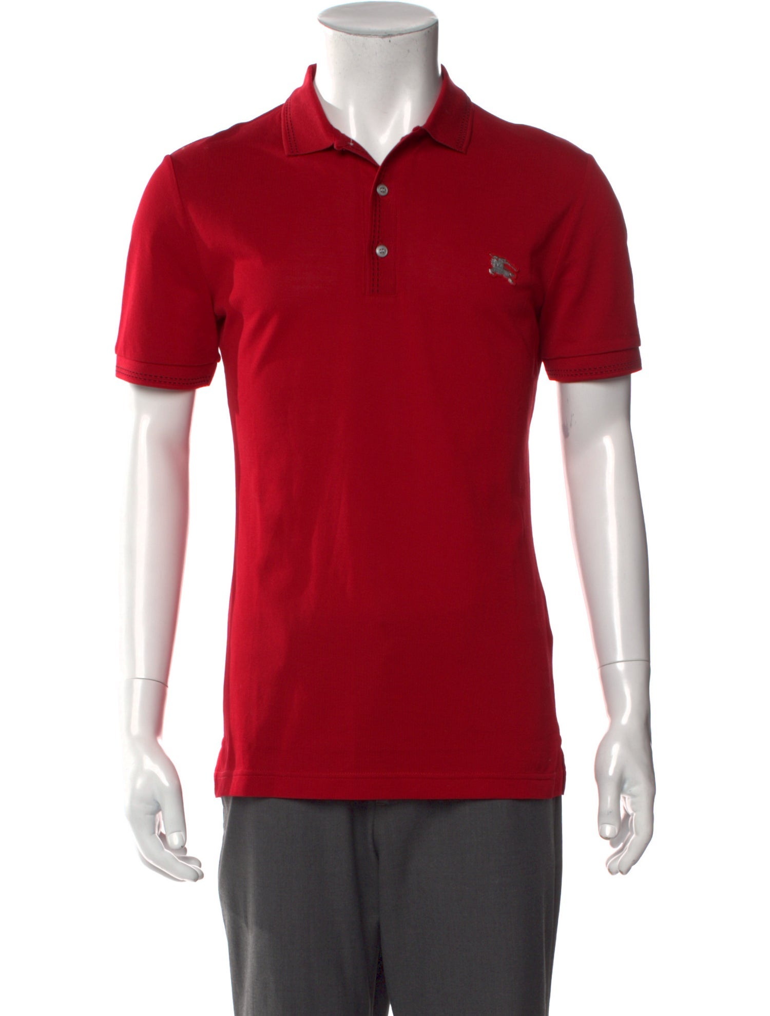 Burberry Nova Check Pattern Collar Polo Shirt