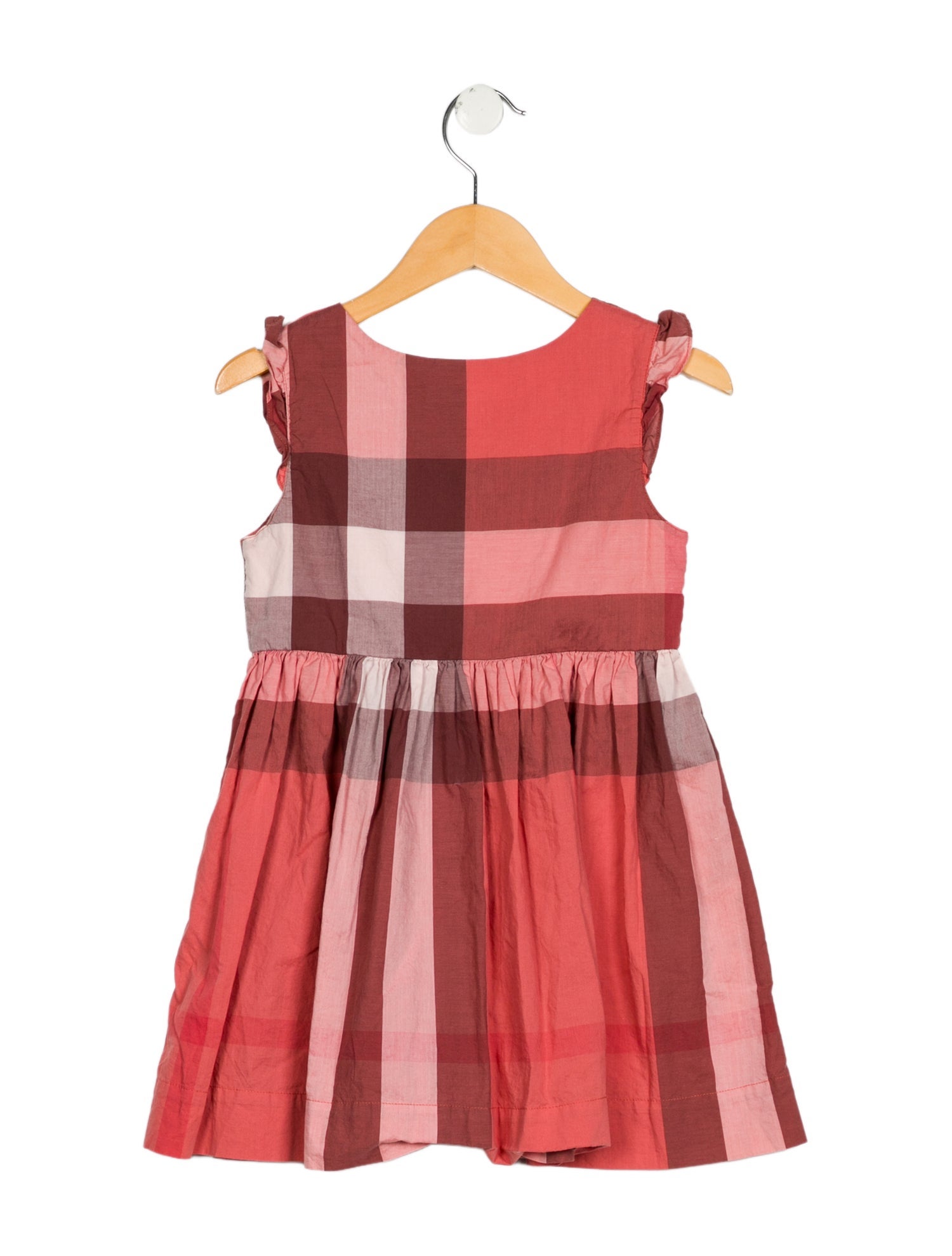 Burberry Girls' Patterned Sleeveless Dress