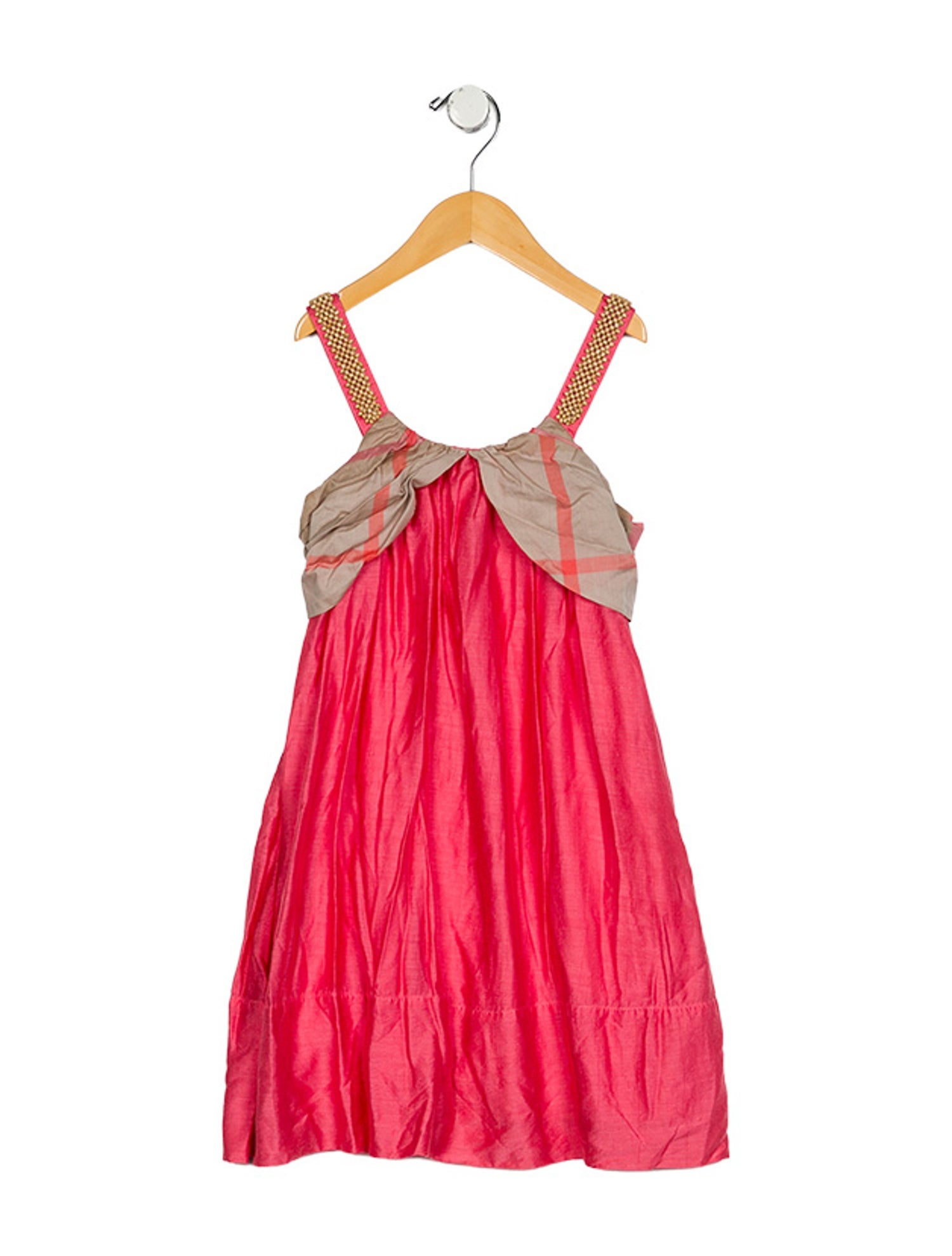 Burberry Girls' Embellished Sleeveless Dress