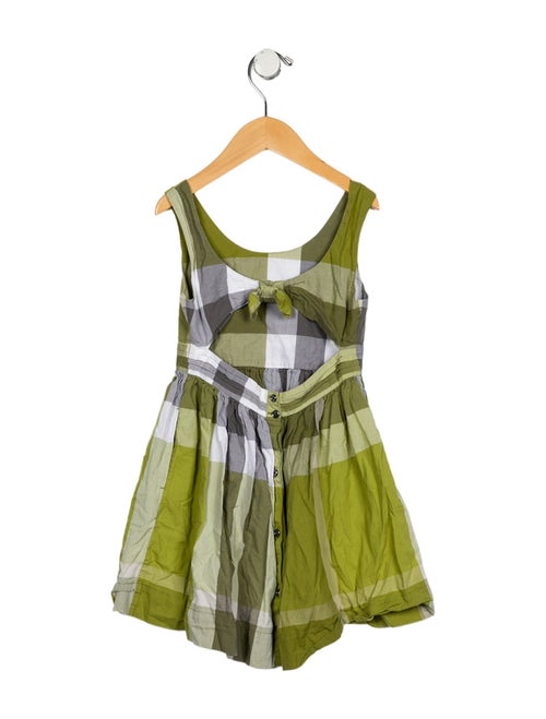 Burberry Girls' Patterned Sleeveless Dress