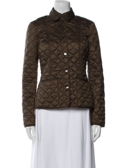 Burberry Nylon Printed Utility Jacket